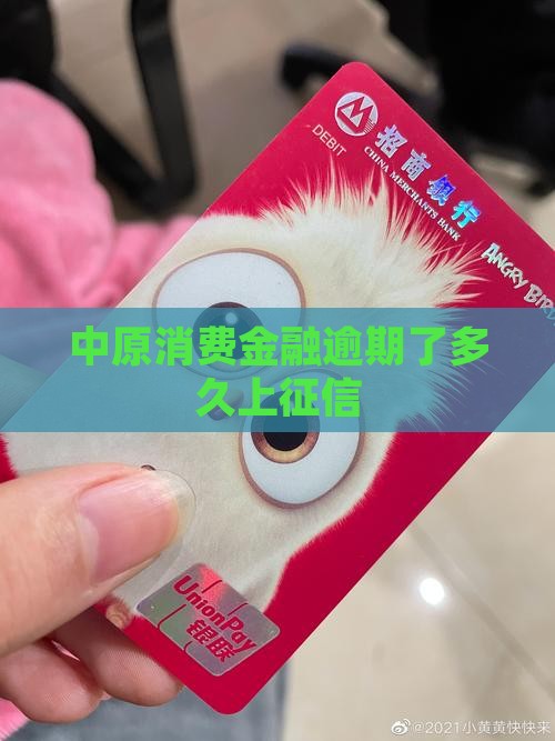 中原消费金融逾期了多久上征信