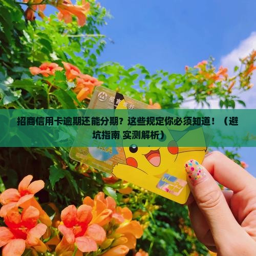 招商信用卡逾期分期还款的规定及注意事项