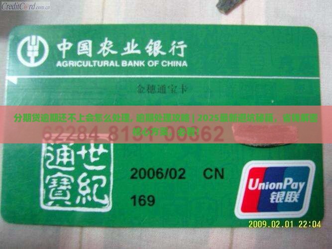 分期贷逾期还不上会怎么处理