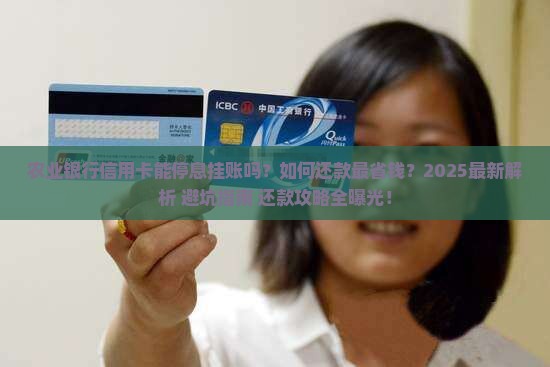 农业银行信用卡能停息挂账吗怎么还款