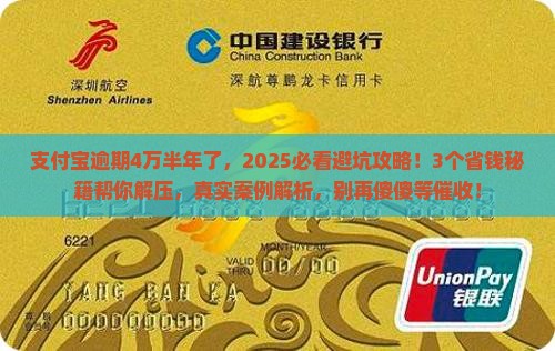 支付宝逾期4万半年了