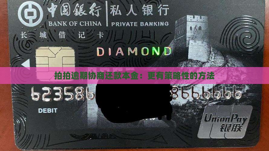 怎样与拍拍贷协商还本金更有策略性