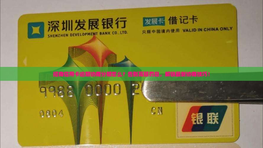 招商信用卡逾期协商分期怎么办理