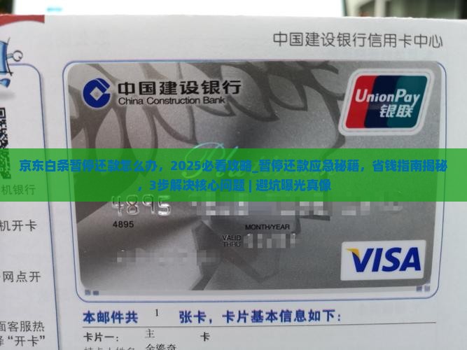 京东白条暂停还款怎么办