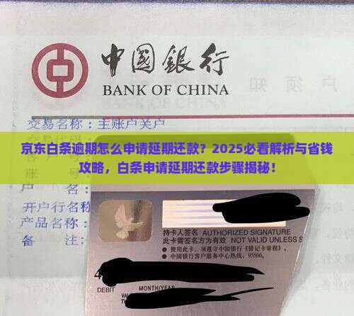 白条没还怎么申请延期还款的步骤有哪些