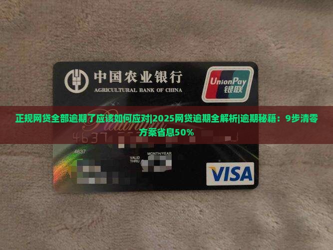正规网贷全部逾期了应该如何应对
