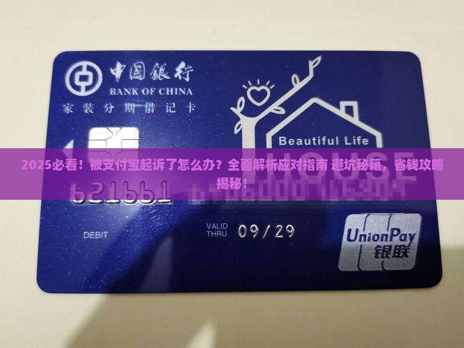被支付宝起诉的怎么应对