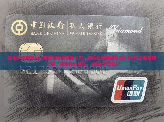 信用卡逾期如何还本金利息高该怎么办