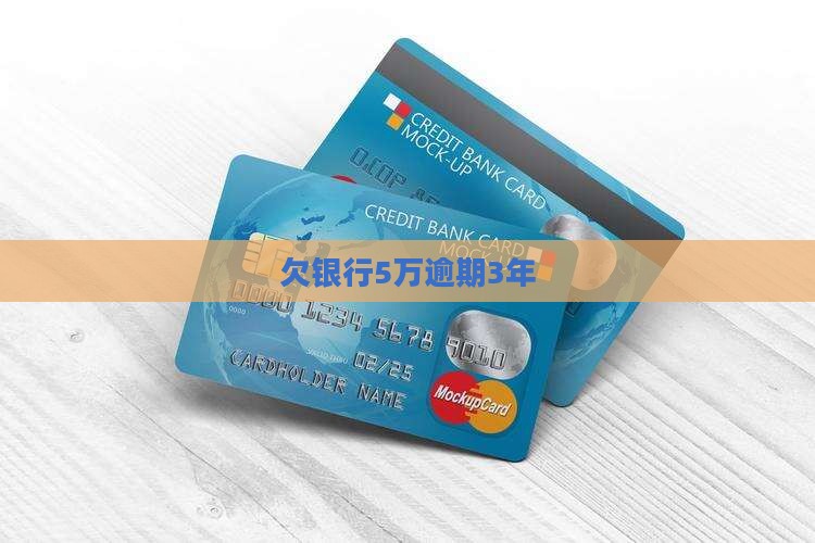 欠银行5万逾期3年