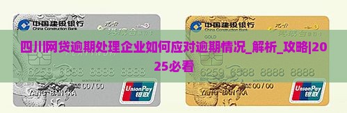 四川网贷逾期处理企业如何应对逾期情况