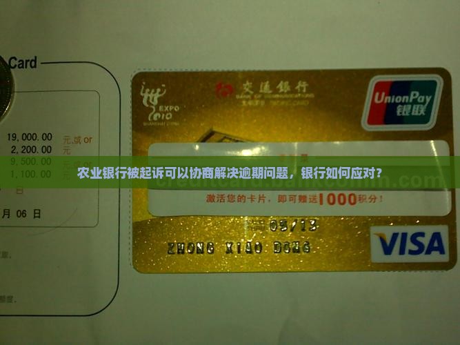 农业银行被起诉如何协商解决