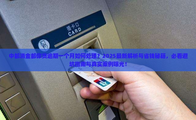 中邮消金邮你贷逾期一个月该怎么处理