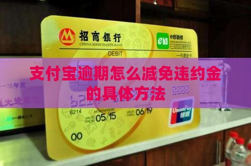 支付宝逾期怎么减免违约金的具体方法