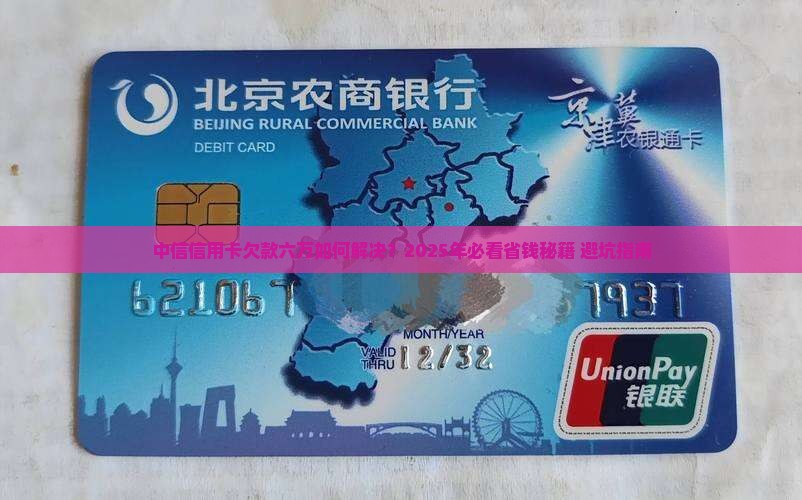 中信信用卡欠款六万如何解决