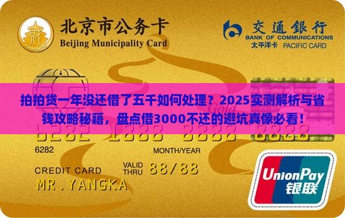 拍拍贷一年没还借了五千如何处理