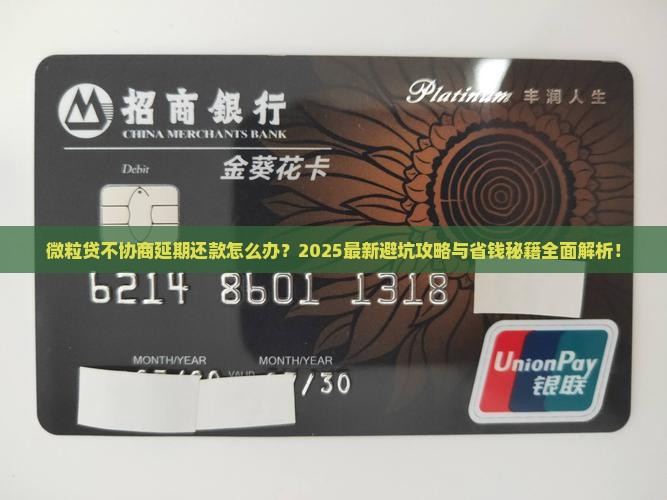 微粒贷不协商延期还款怎么办