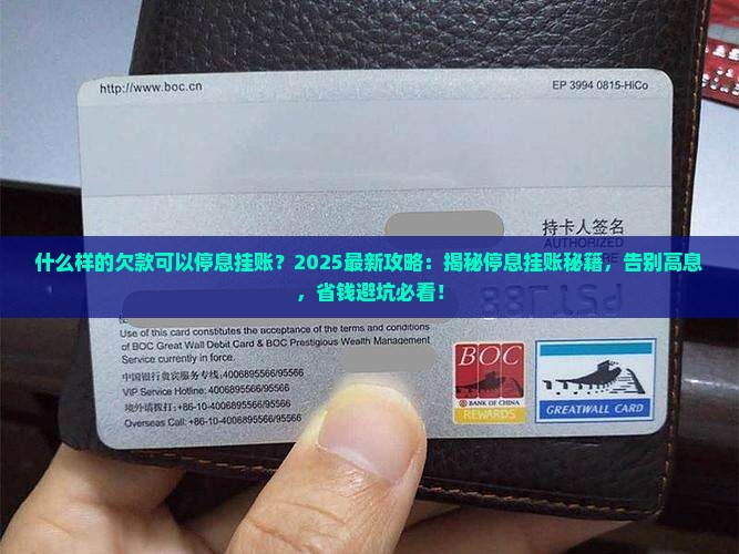 什么样的欠款可以停息挂账