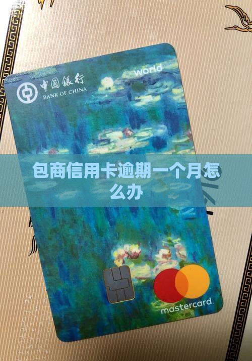 包商信用卡逾期一个月怎么办