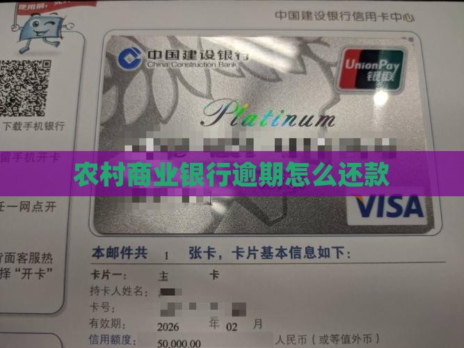 农村商业银行逾期怎么还款