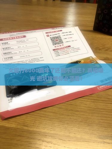 欠银行8000两年了还能不能还