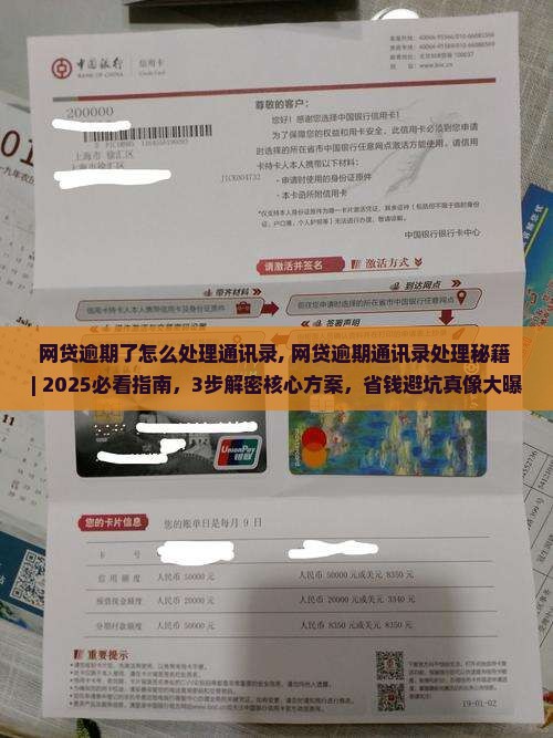 网贷逾期了怎么处理通讯录