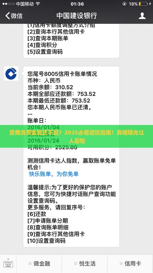 晋商消费金融还不起怎么办