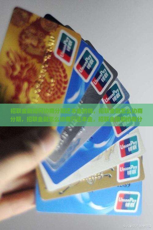 招联金融如何协商分期还本金