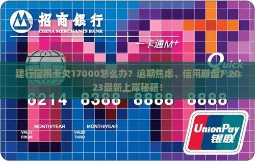 建行信用卡欠17000怎么办