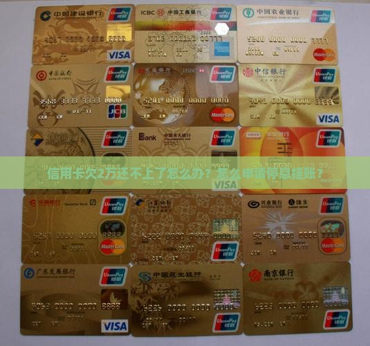 信用卡欠2万还不了怎么办