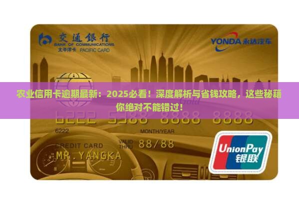 农业信用卡逾期最新