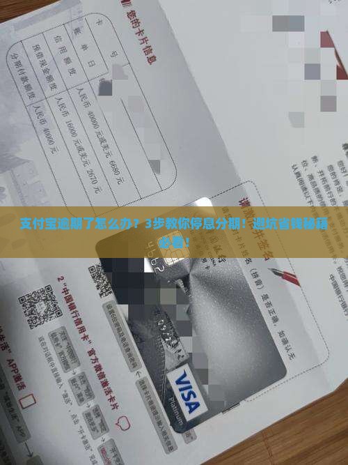 支付宝逾期协商分期停息的方法