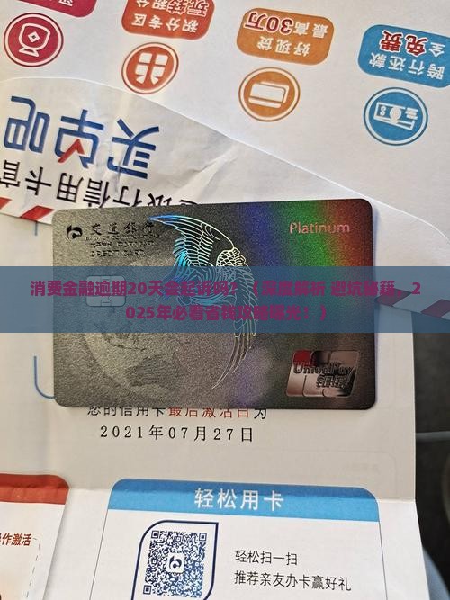 消费金融逾期20天会起诉吗