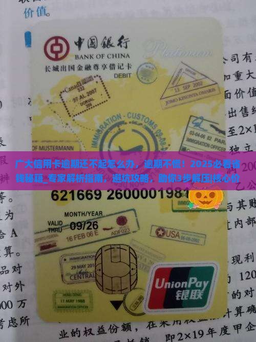 广大信用卡逾期还不起怎么办