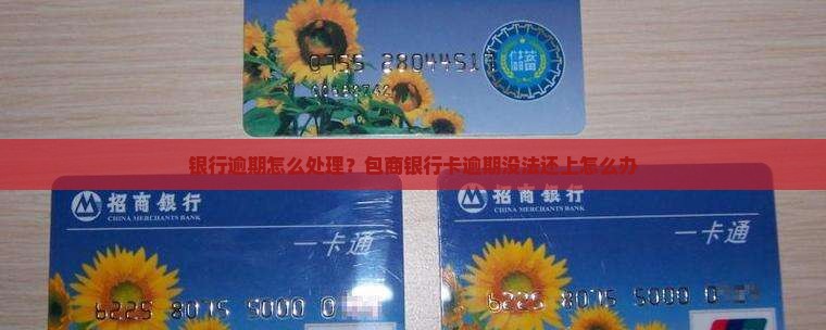 包商银行卡逾期没法还上怎么办处理方式