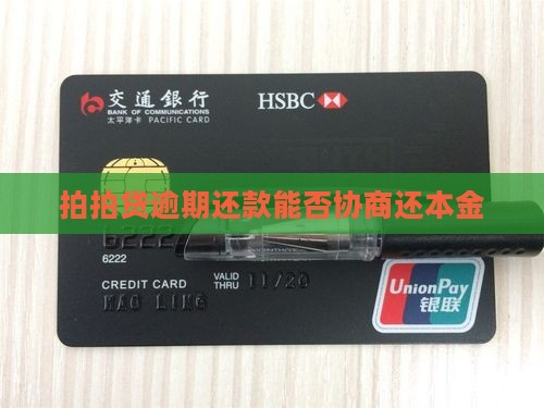 拍拍贷逾期还款能否协商还本金