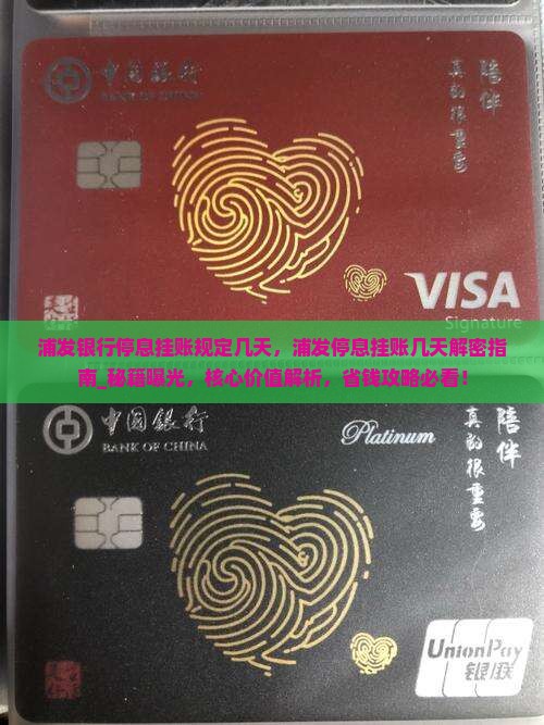 浦发银行停息挂账规定几天