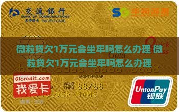 微粒贷欠1万元会坐牢吗怎么办理