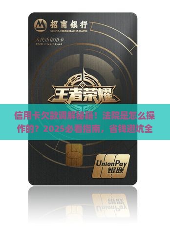 法院怎么样调解信用卡欠款