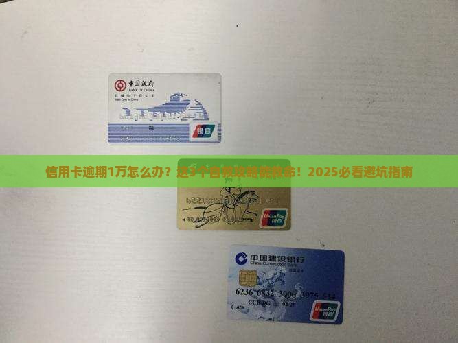 信用卡逾期1w怎么办解决方法