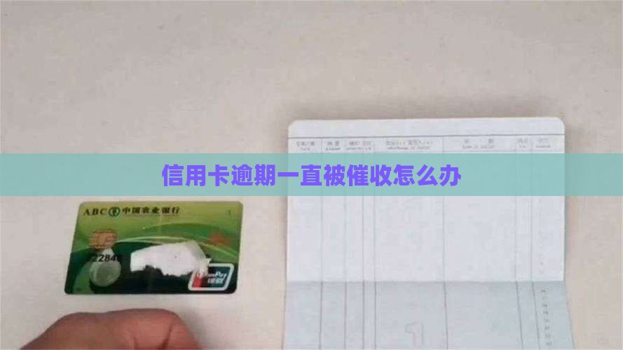 信用卡逾期一直被催收怎么办