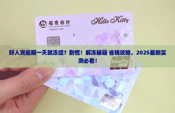 好人贷逾期一天被冻结如何解冻