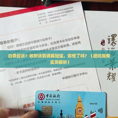 被白条起诉诉前调解短信