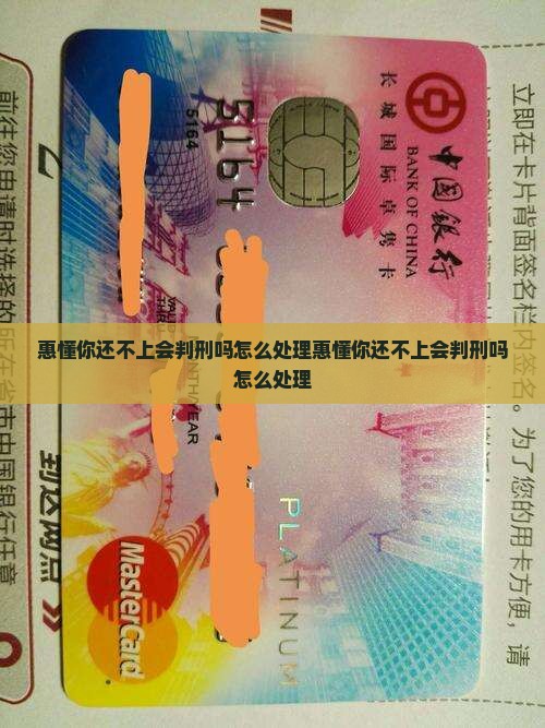惠懂你还不上会判刑吗怎么处理