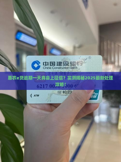 惠农e贷利息逾期一天会上征信吗怎么处理