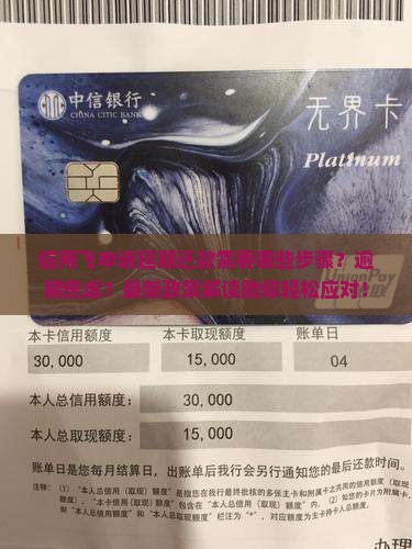 信用飞申请延期还款需要哪些步骤