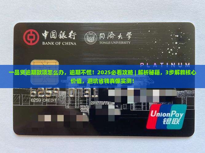 一品贷逾期款项怎么办