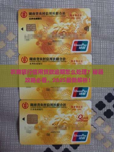 农商信用贷逾期如何处理