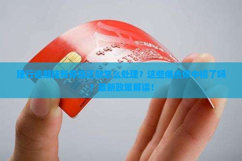 建行逾期挂账停息还款怎么处理
