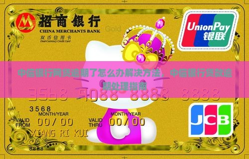 中信银行网贷逾期了怎么办解决方法