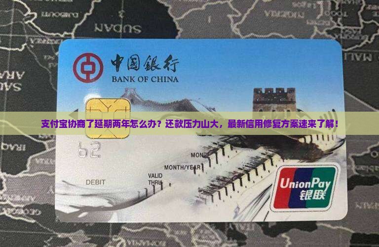 支付宝协商了延期两年怎么办